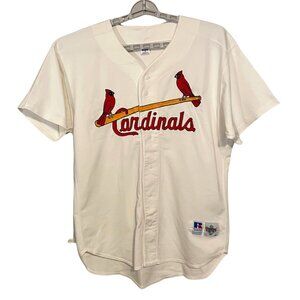 90s St Louis Cardinals Jersey | MLB Retro Vintage Russell Athletic | Size 48/XL